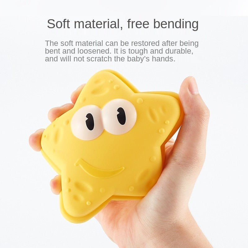 Animal Mold Beach Toy Set, Soft Rubber Sand Tools