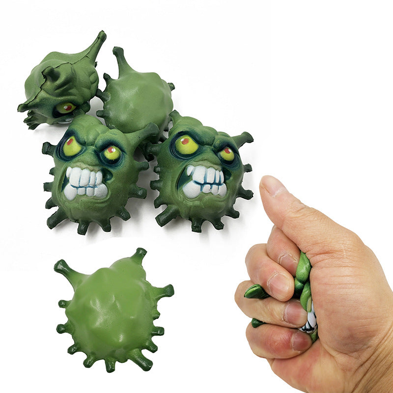 Spiky Monster Squeeze Ball, Slow Rebound Foam