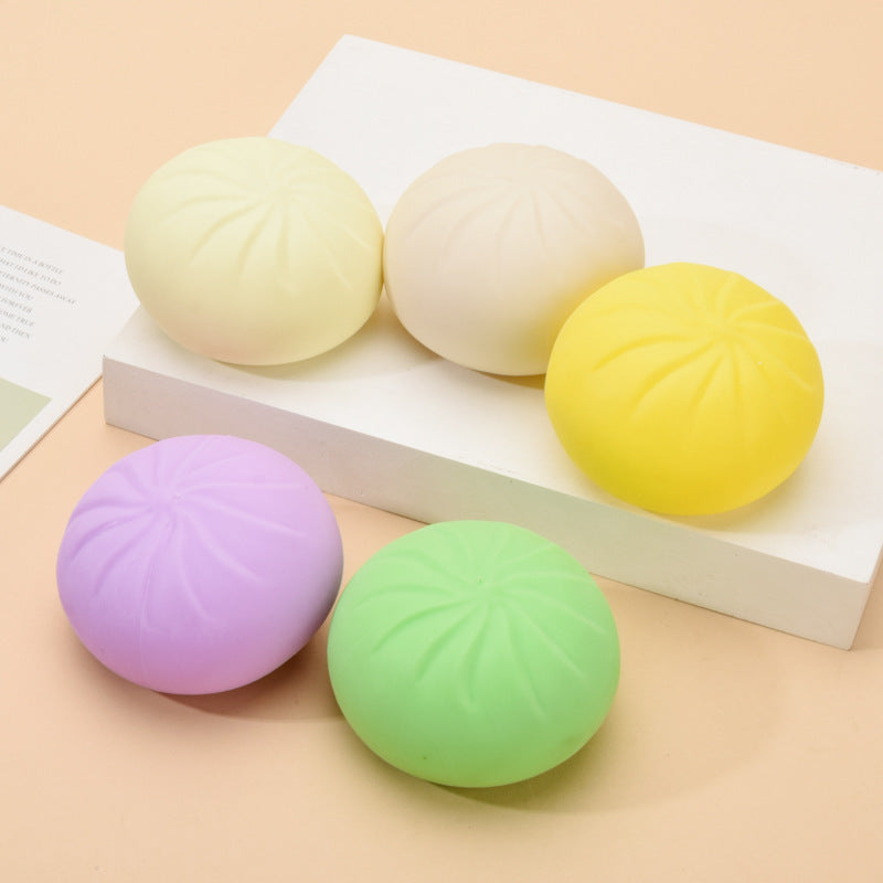 Steamed Bun Squishy Toy, Slow Rise Stress Ball
