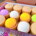 Steamed Bun Squishy Toy, Slow Rise Stress Ball