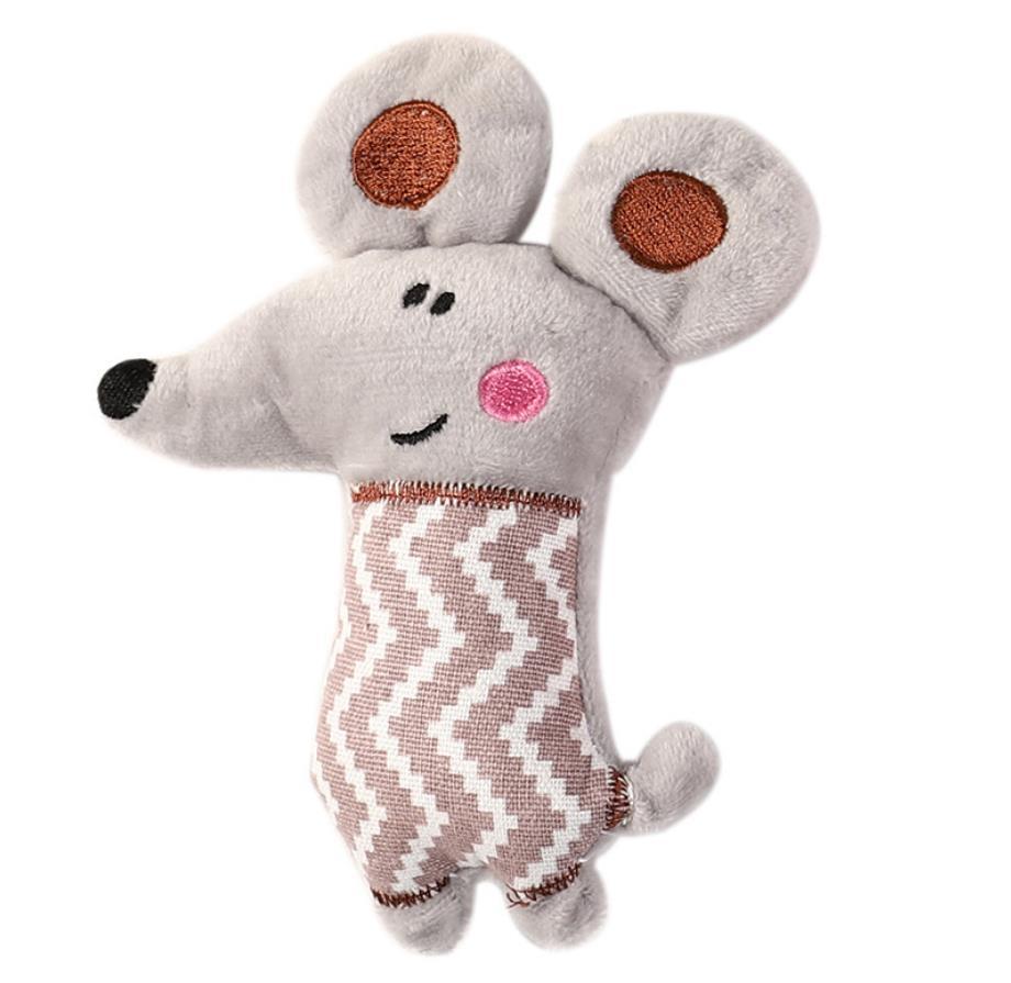 Catnip Mouse Plush Toy for Cats