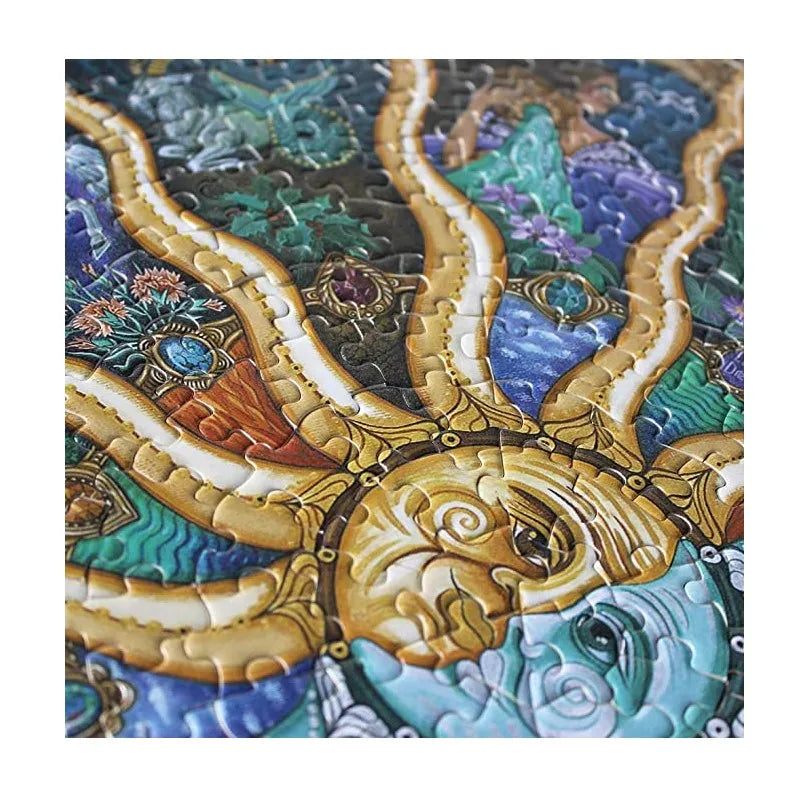 Round Zodiac Jigsaw Puzzle