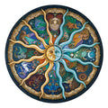Round Zodiac Jigsaw Puzzle